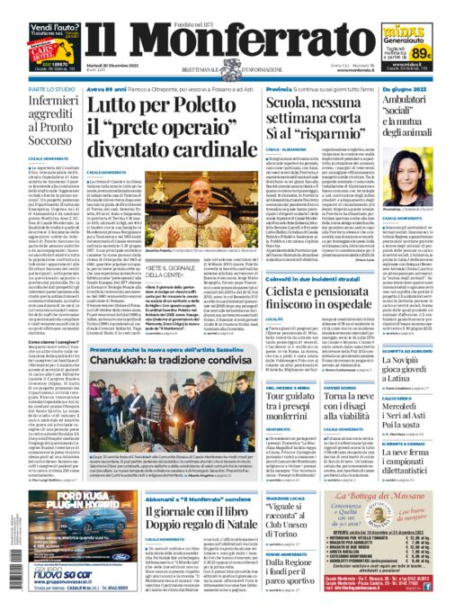 Il Monferrato - Edizione 95 del 20/12/2022